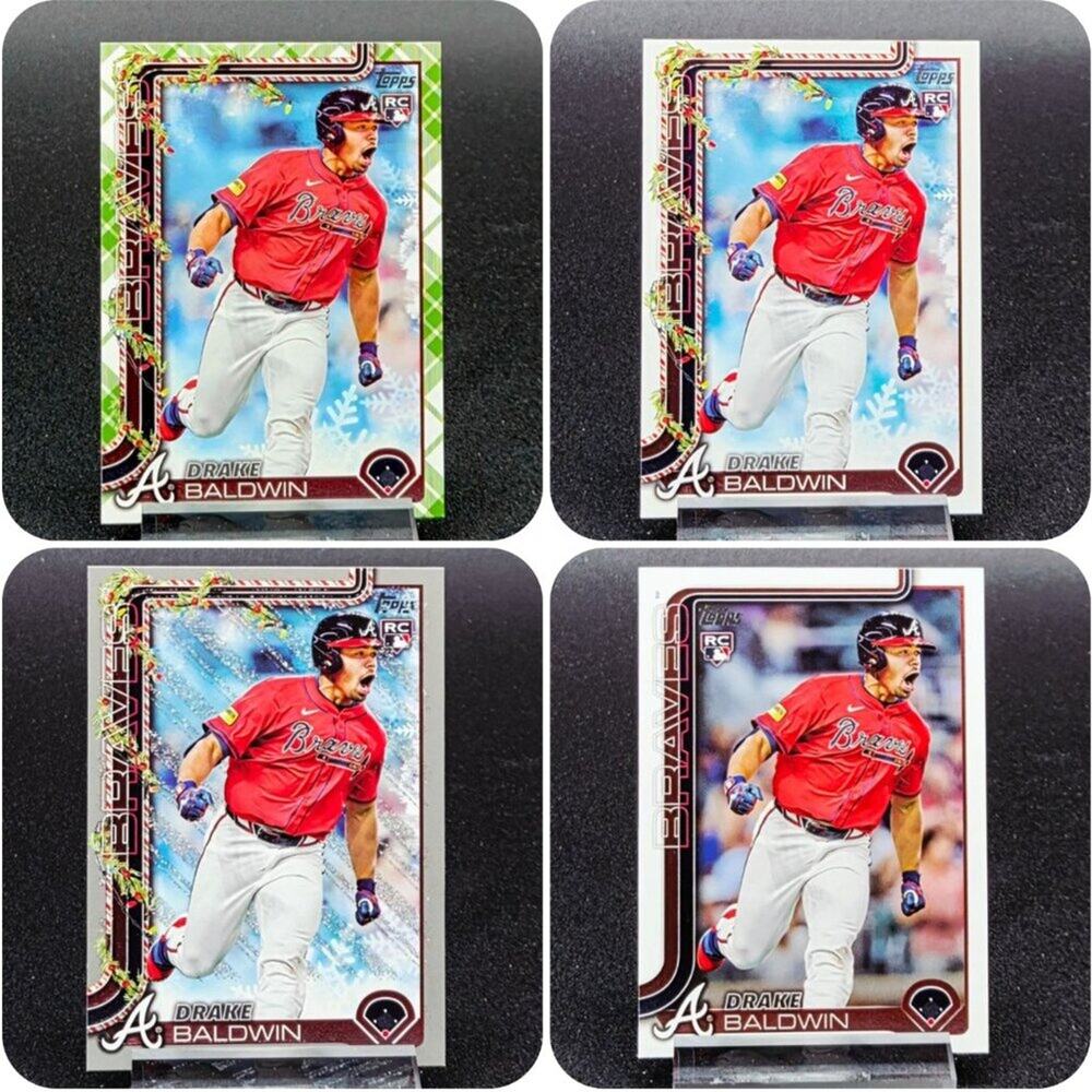 2025 Drake Baldwin Rainbow RC's Atlanta Braves Top Prospect